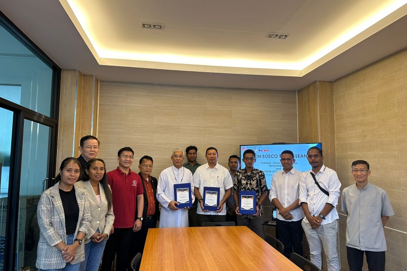Don Bosco Tech ASEAN Thailand and Timor-Leste Benchmarking and Memorandum of Understanding Signing Acitivity